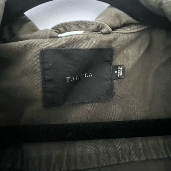 TALULA Aritzia Trooper Jacket - Olive Green - Picture 3 of 5